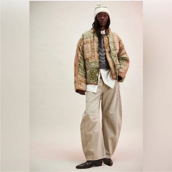 NWT Free People Dolman Printed Jacket